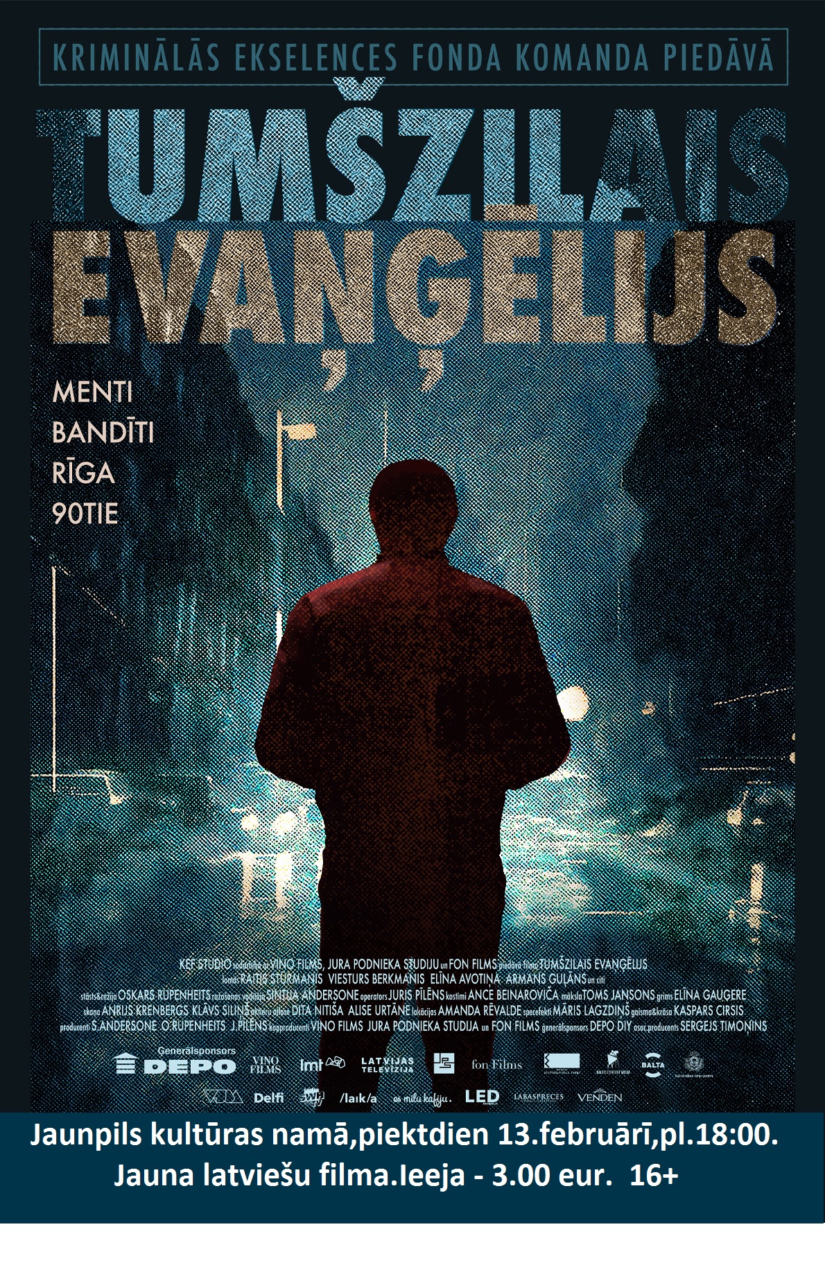 Kino Jaunpils Kultūras centrā | “Tumšzilais Evaņģēlijs”