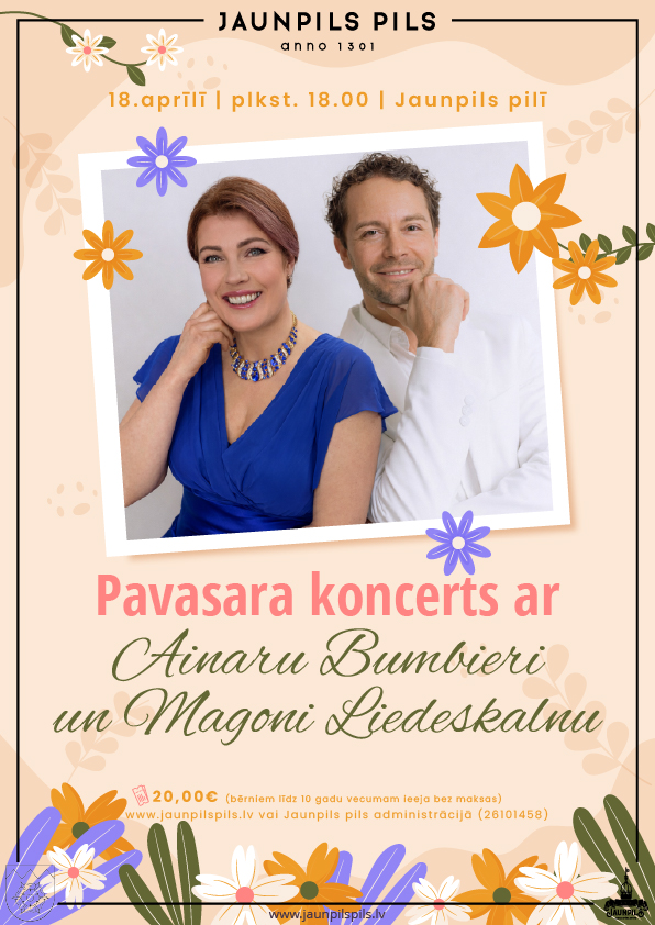 PAVASARA KONCERTS | Ainars Bumbier un Magone Liedeskalna