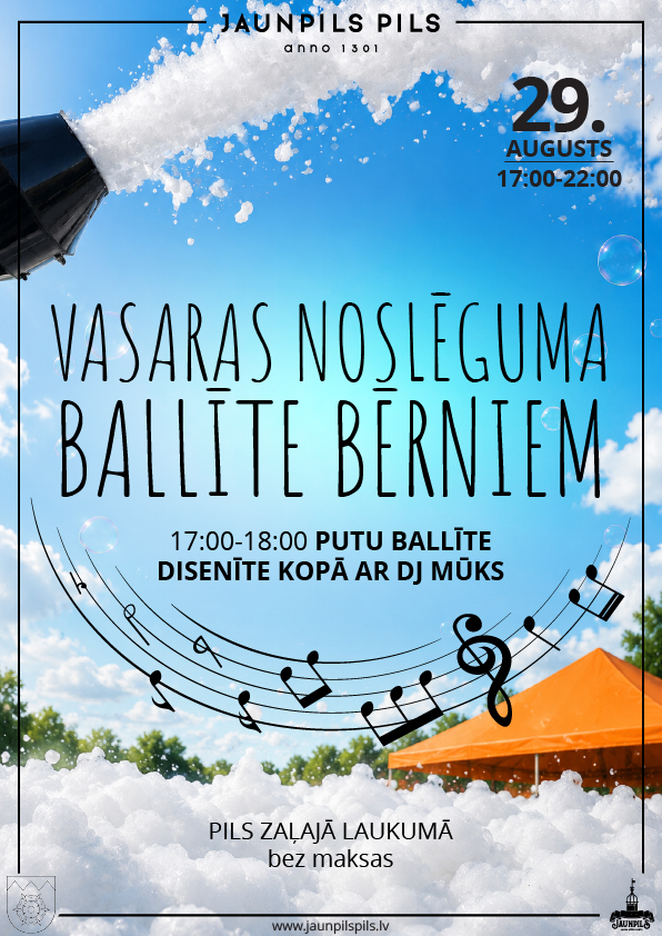 VASARAS NOSLĒGUMA BALLĪTE BĒRNIEM | Zaļajā laukumā
